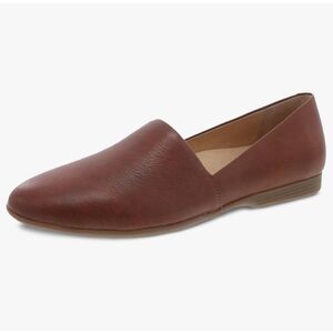 Dansko Larisa Brown Leather Slip On Flats EU 39 US 8.5 9